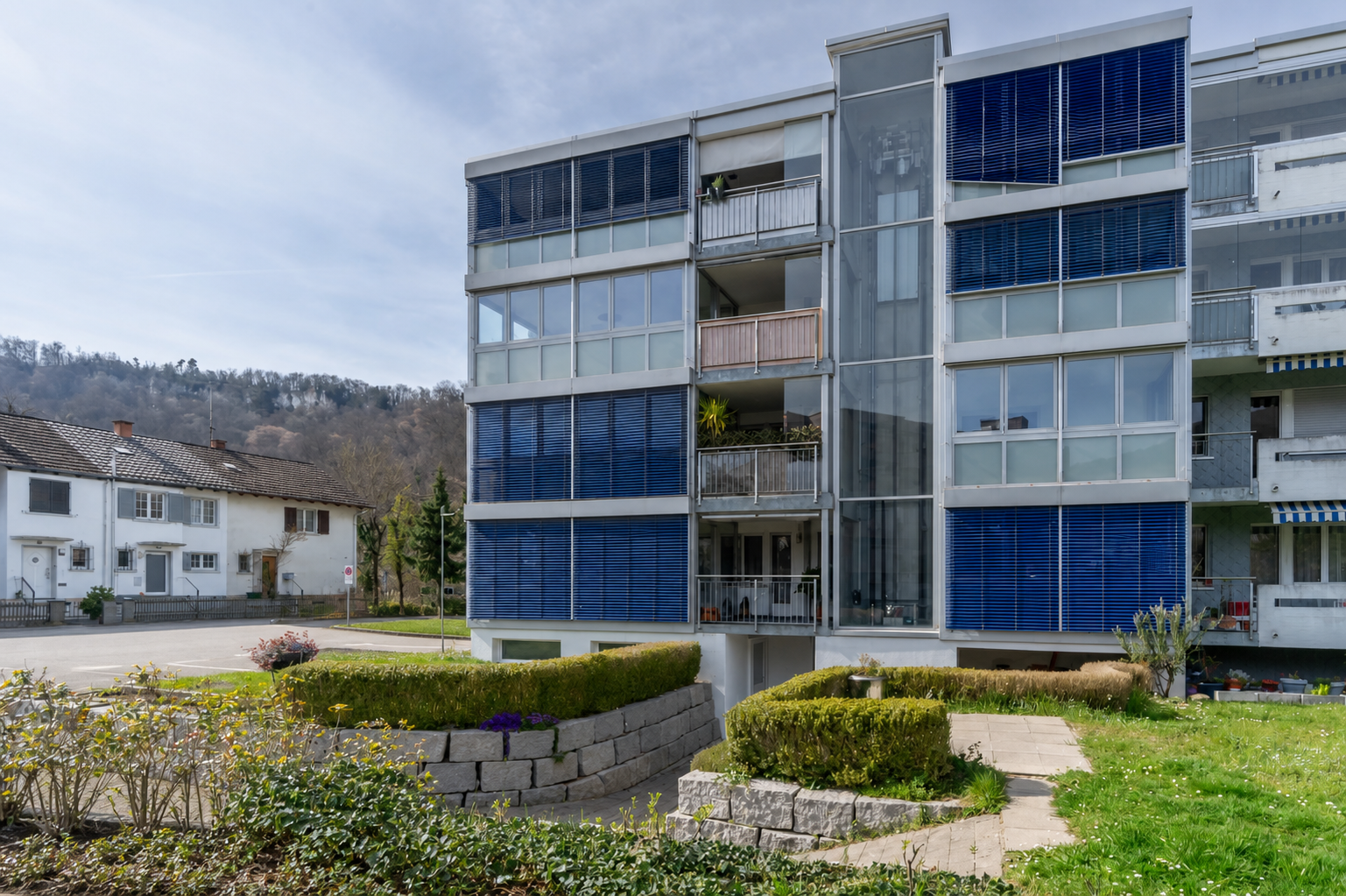 Aussenansicht der Liegenschaft